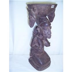 Yoruban Tribal Divination Bowl