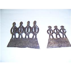2 Ashanti Tribal Pendants