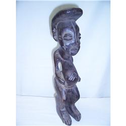 Tribal Fertility Statue 15"