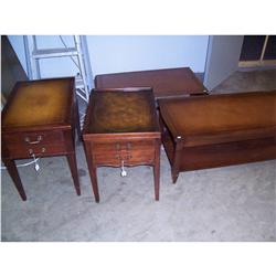 4 Piece Lot Mahogany
