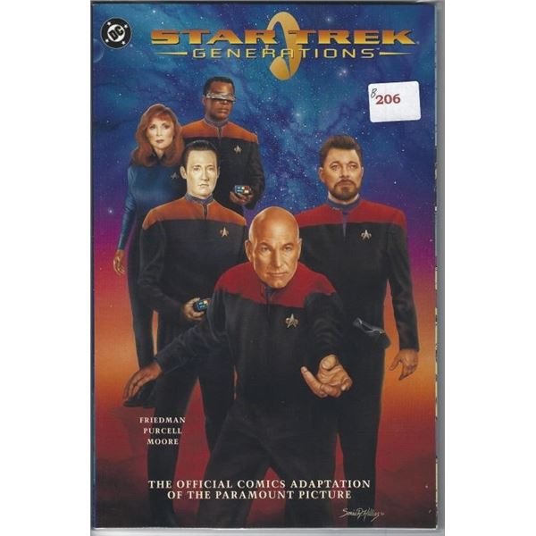 STAR TREK GENERATIONS D.C. COMIC 1994 $8.25