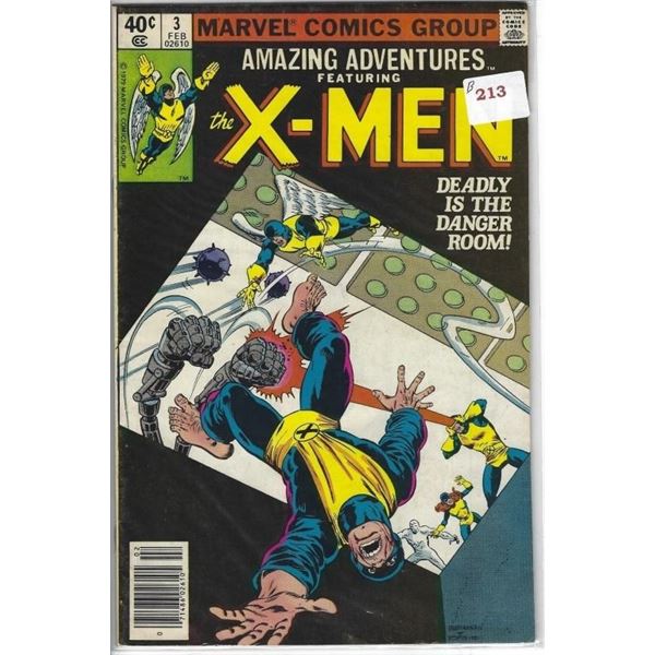 X-MEN MARVEL COMIC NO. 3 FEB 40 CENTS