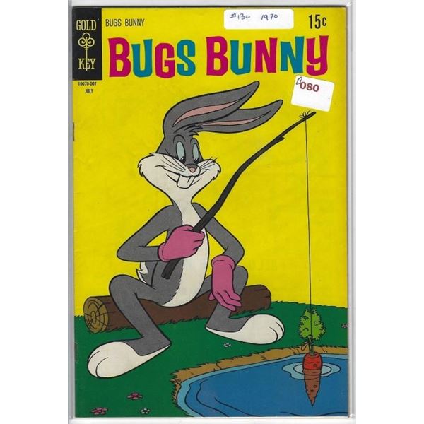 1970 GOLD KEY COMICS BUGS BUNNY #130 15 ¢ 10070-007 JULY