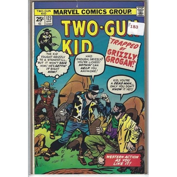 MARVEL COMICS TWO-GUN KID #123 APR 25¢ 02489