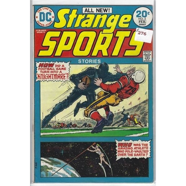 DC COMICS STRANGE SPORTS #3 FEB 20¢ 30657