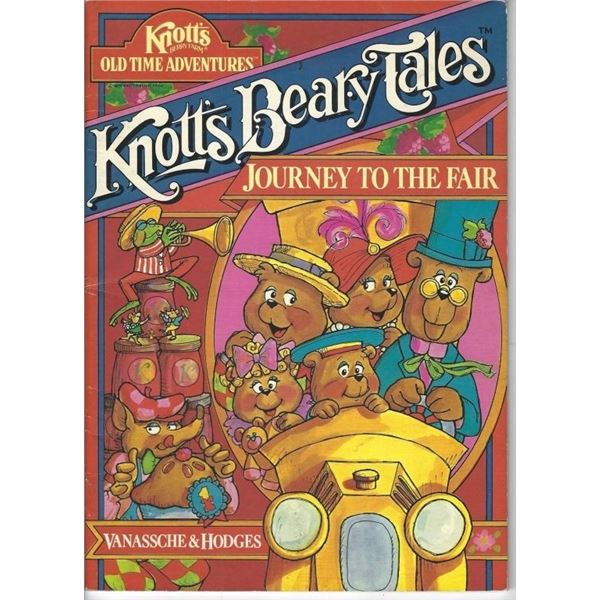 VINTAGE KNOTT'S BEARY TALES JOURNEY TO THE FAIR BOOK