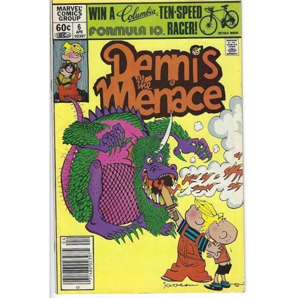 MARVEL COMICS DENNIS THE MENACE #6 APR 60¢ 02397 06559