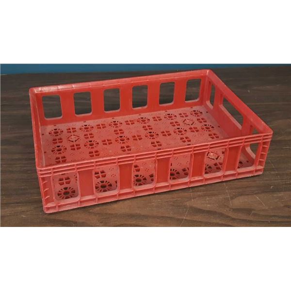 Vintage plastic Coke bottle holder holds 24 bottles