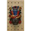 Image 1 : Ceramic Aztec mask 3.5 inch by 5.25 inch by 1.75 inch