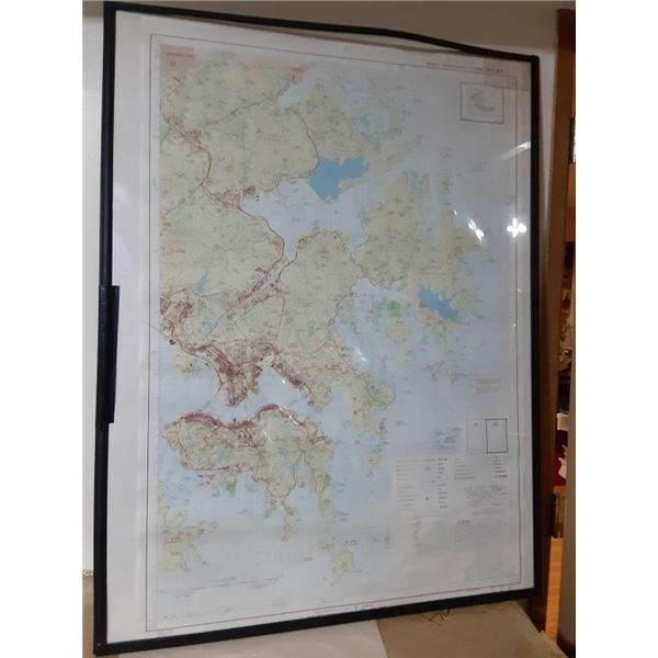 27” x 38” Hong Kong map 2