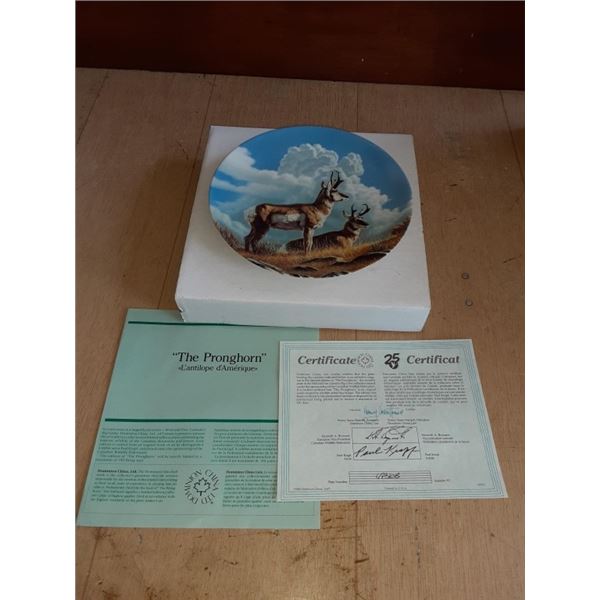 8.5” Collector plate - Pronghorn