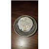 Image 2 : VINTAGE 2.45" CHROME LOCKING GAS CAP NO KEY