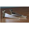 Image 1 : Pair of 6 inch chrome slat board Brackets