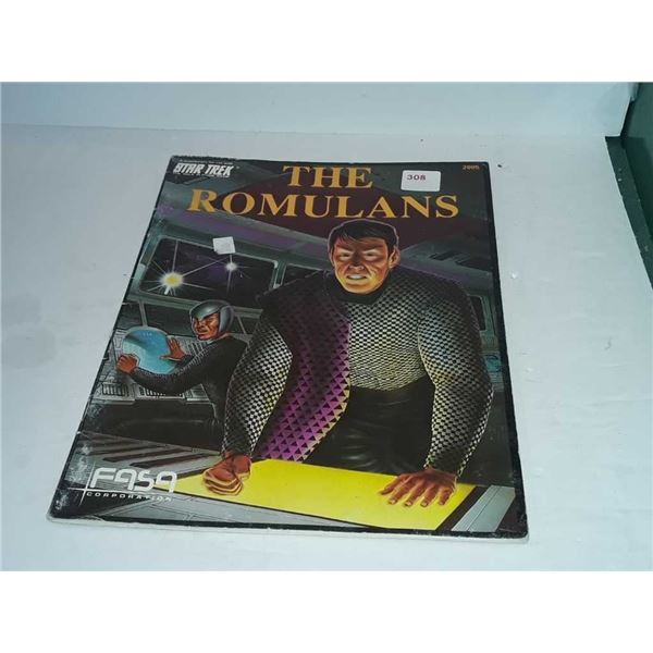 The Romulan supplement for Star Trek role-play games FASA Corporation copyright 1986