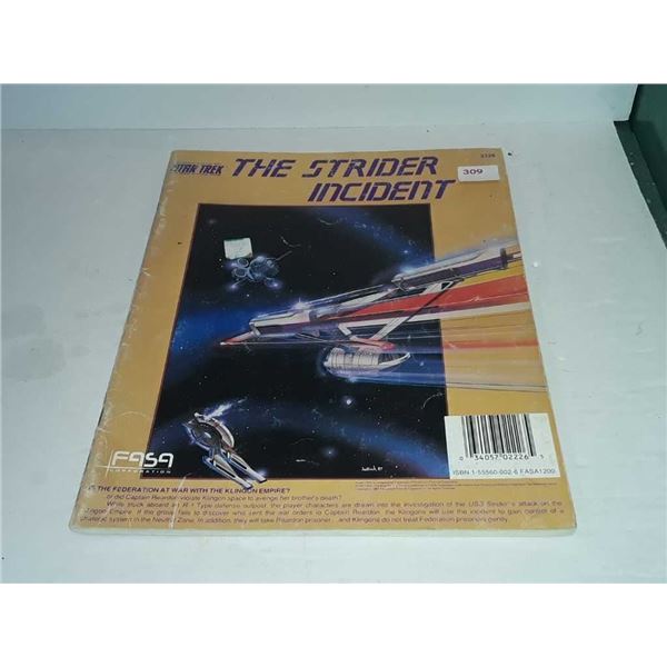 Star Trek role play The Strider incident FASA Corporation number 2226