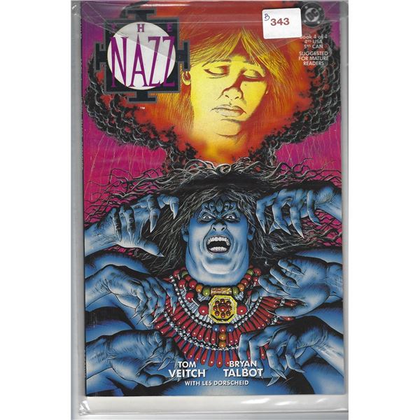 THE NAZZ DC COMIC BOOK 4 OF 4