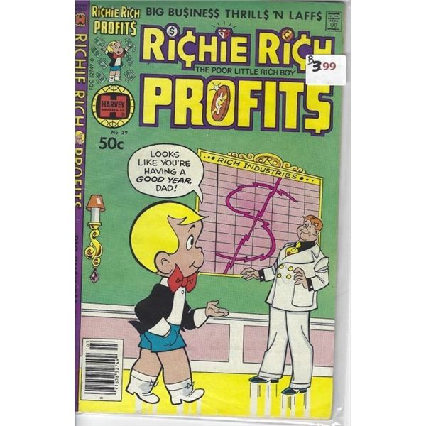 RICHIE RICH "PROFITS" #39  50 CENTS