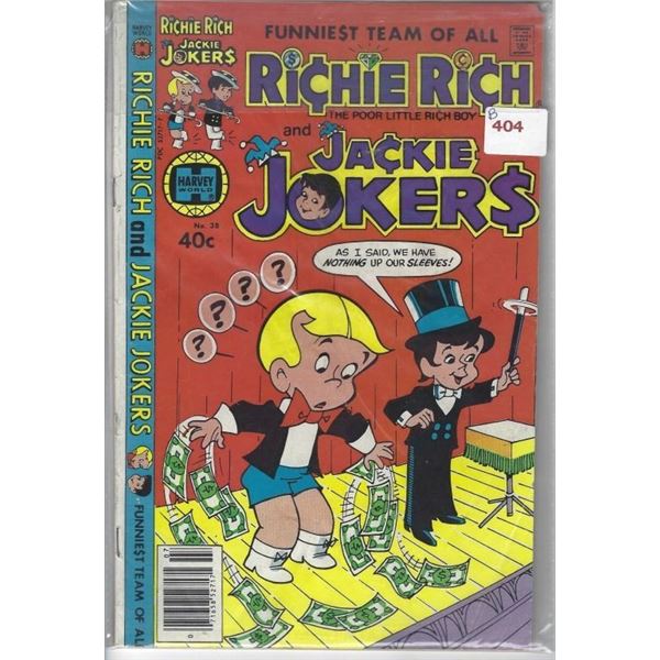 RICHIE RICH "& JACKIE JOKER" #38 40 CENTS