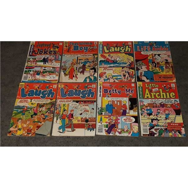 8 vintage Archie Comics