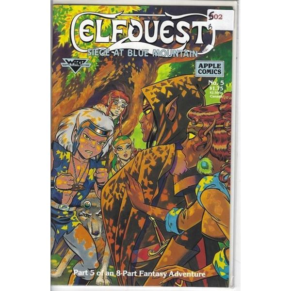 ELF QUEST "SEIGE AT BLUE MOUNTAIN" #5 WARP GRAPHICS