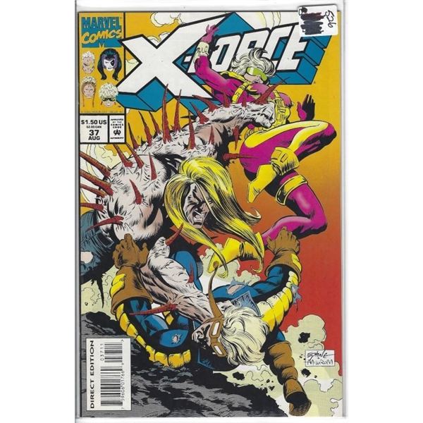 1994 MARVEL X-FORCE COMIC BOOK #37 AUG