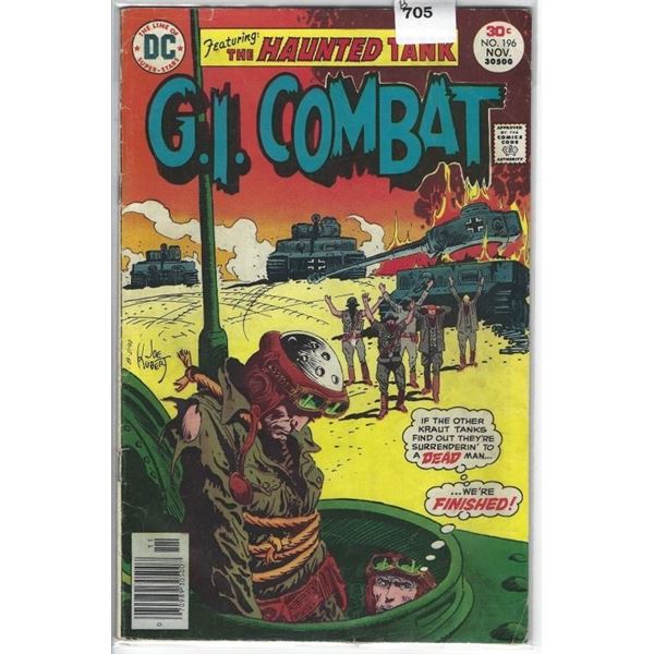  G. I. COMBAT  DC COMICS 196 NOV 30 CENTS 30500