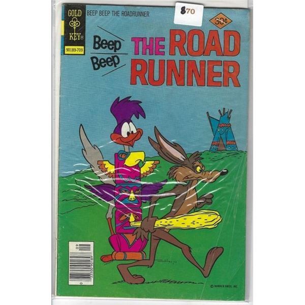 VINTAGE  THE ROAD RUNNER  GOLD KEY COMIC 90189-706 30 CENTS