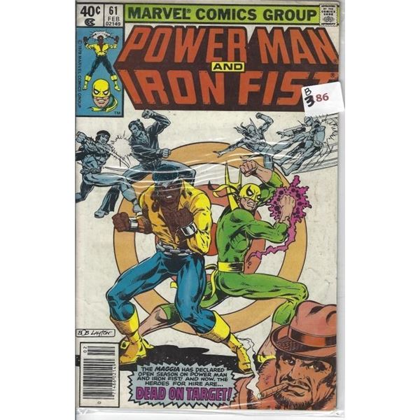 MARVEL COMICS "POWERMAN & IRON FIST" #61 FEB 40 CENTS