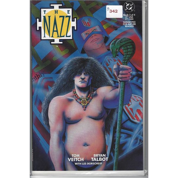 THE NAZZ DC COMIC BOOK 3 OF 4