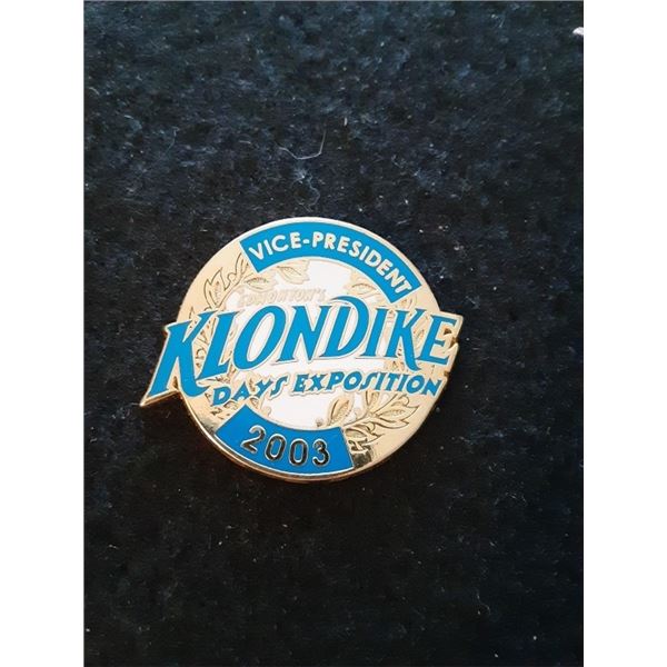 2003 Edmonton Klondike days vice president’s pin