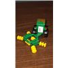 Image 3 : Vintage Ertl John Deere tractor and cultivator probably 1/64 scale