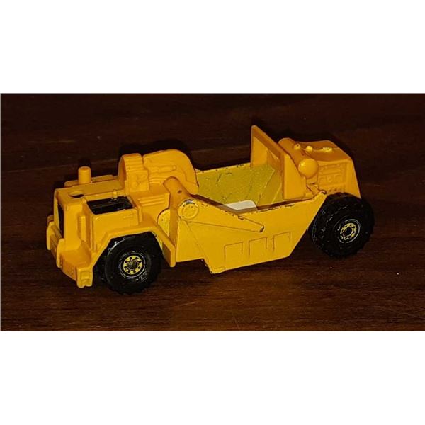 Vintage 1986 Hot Wheels scraper