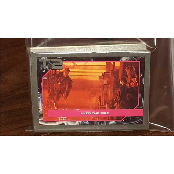 Package of 30 Terminator 2 collector trading cards