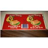 Image 1 : VINTAGE ROSE MARIE KETA SALMON LABEL 9.75" X 4.75" PRODUCT OF CANADA NELSON BROS FISHERIES LTD. - VA