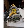 Image 1 : 2 DEWALT CIRCULAR SAWS