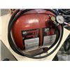 Image 3 : WOOD ORGANIZER, PORTABLE AIR TANK AND METAL STANDS