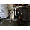 Image 2 : Two buckets of coil springs, two heat resistant belts with shocks and pneumatic cylinders