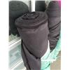 Image 3 : 5 foot roll of black fabric