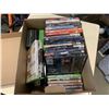 Image 2 : BOX OF DVDS AND VIDEO GAMES