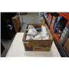 Image 1 : 2 BOXES OF PLATTERS, GLASSES, GLASS BOWLS