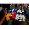 Image 1 : LOT OF SPORTS JERSEYS, INCLUDES CANUCKS AND DONALD DUCK