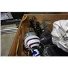 Image 2 : BOX OF BONGS AND PIPES, VASES, GLASSES
