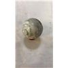 Image 8 : 3 marble orbs with stands and agate crystal