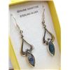 Image 2 : STERLING SILVER ABOLONE SHELL DANGLE EARRINGS RETAIL $300