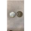 Image 2 : LOT OF CANADIAN SILVER COINS - DIMES AND QUARTERS