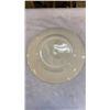 Image 8 : 3 LIDDED GLASS JARS AND 3 DECORATIVE PLATES