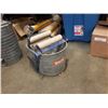 Image 3 : Galvanized drink dispenser and wash bucket with milk can