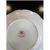 Image 8 : Saint Clement faience plate, JG meakin Indian Tree plate, Royal Albert Laurentian Snowdrop and Lady 