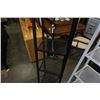 Image 8 : BLACK AND WHITE METAL SHELVES