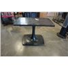 Image 2 : MID CENTURY SWIVEL ENDTABLE - TOP NEEDS FINISHING